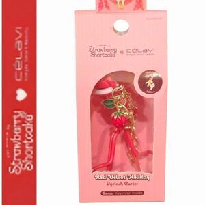 CélaVí X Strawberry Shortcake Red Velvet Holiday Eyelash Curler